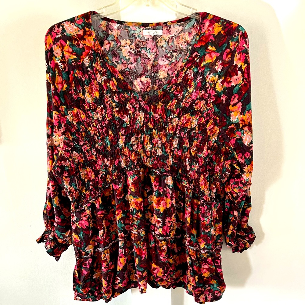 Maurice’s size 3x Peplum Blouse.